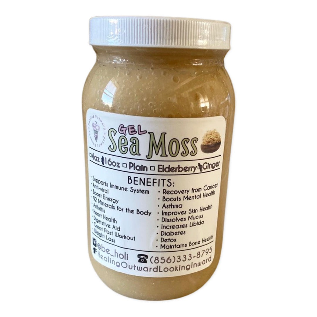 Gel Sea Moss- Ginger