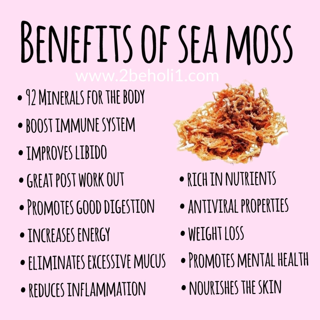Gel Sea Moss- Ginger
