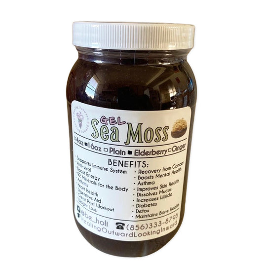 Gel Sea Moss- Elderberry